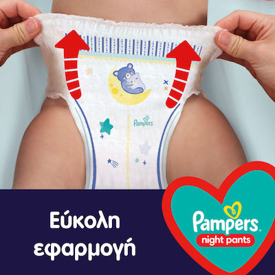 Pampers Night Πάνες Βρακάκι No. 6 για 15+kg 76τμχ