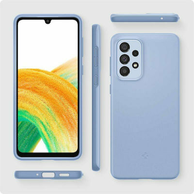 Spigen Thin Fit Umschlag Rückseite Silikon Cream Blue (Galaxy A33 5G) ACS04589