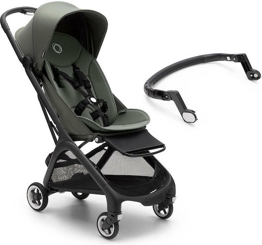 Bugaboo Butterfly Complete Baby Stroller Suitable from 6+ Months Black Forest Green 7.3kg