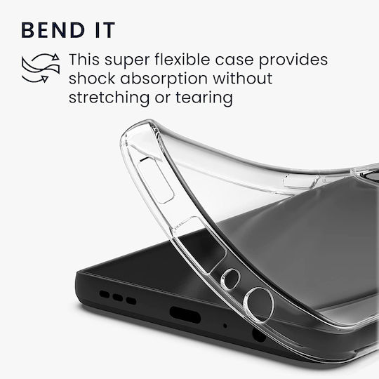 KWmobile Back Cover Σιλικόνης Διάφανο (Motorola Moto G52)