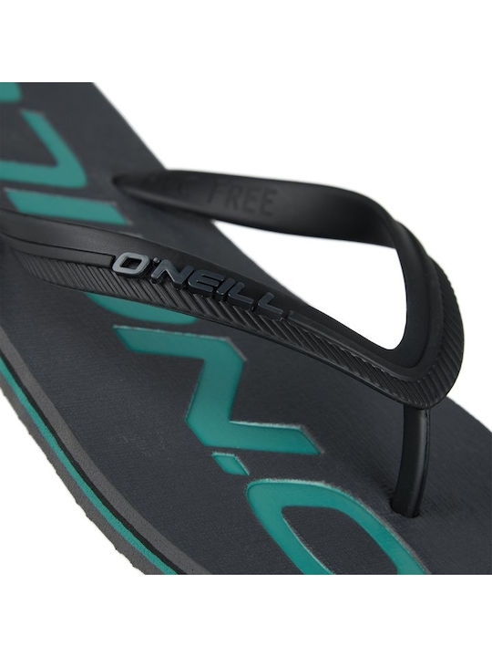 Profile Logo Herren Flip Flops Asphalt