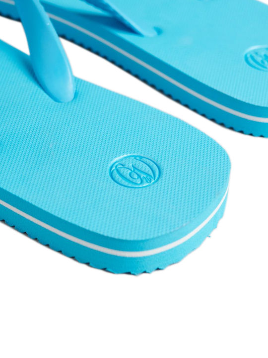 Ovin Vintage Classic Flip Flop Șlapi Damă în Culoare Albastră