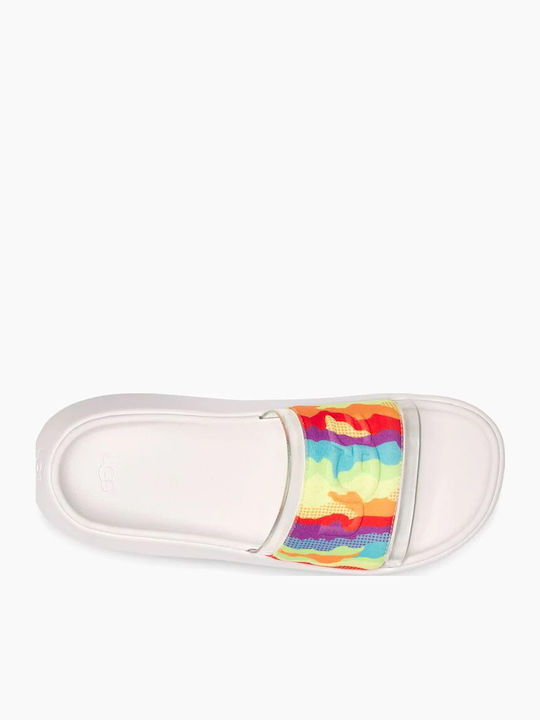 Cali Collage Frauen Flip Flops in Mehrfarbig Farbe
