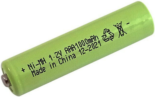 Ctechi Wiederaufladbare Batterien AAA Ni-Cd 1000mAh 1.2V 2Stück