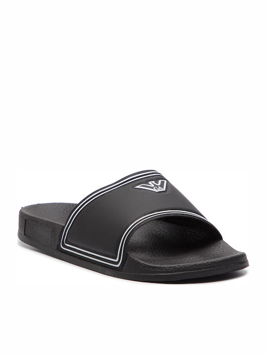 Emporio Armani Women's Slides Black X3P706 XD184 00500