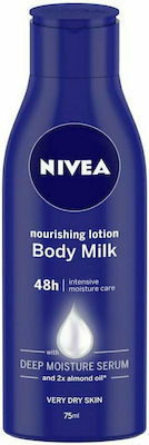 Nivea Rich Nourishing Feuchtigkeitsspendende Lotion Körper für trockene Haut 75ml