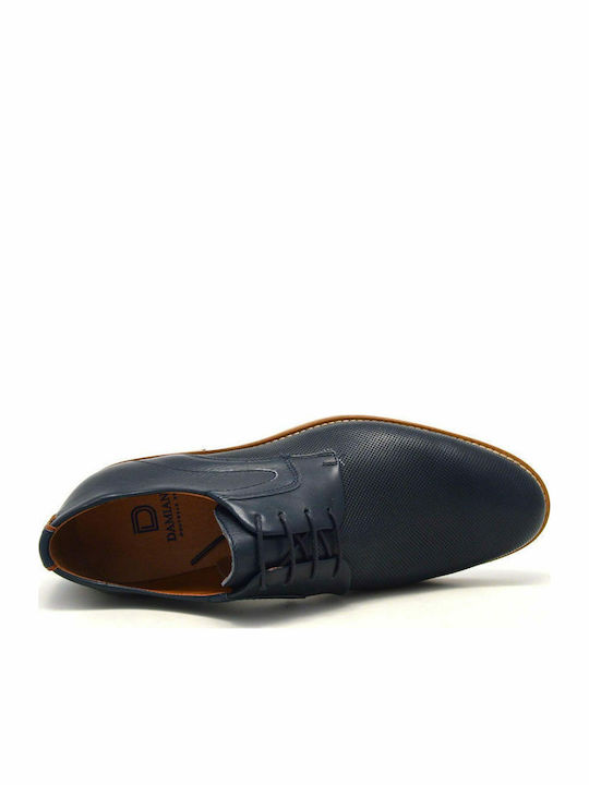 Men's Anatomic Leather Casual Shoes Blue