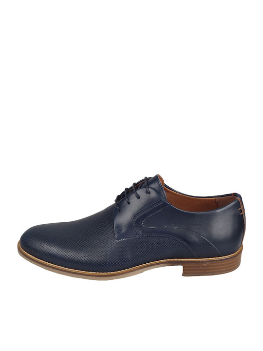 Men's Anatomic Leather Casual Shoes Blue