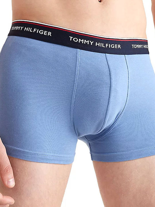 Tommy Hilfiger Ανδρικά Μποξεράκια Blue/Red 3Pack