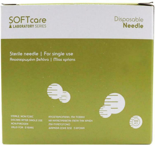 Bournas Medicals SoftCare Needles 27G x 1/2" 100pcs