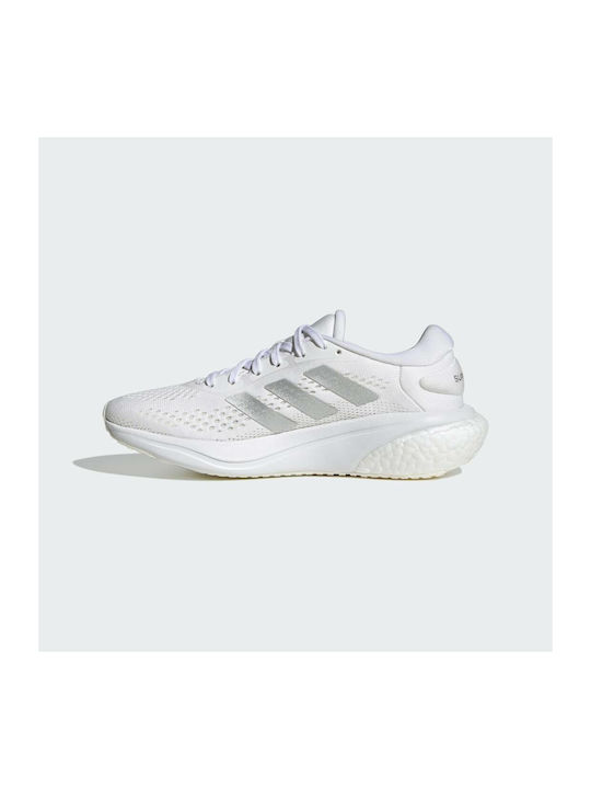 Supernova 2 Sport Shoes Running Cloud White / Silver Metallic