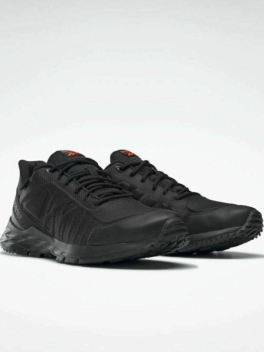 Reebok Astroride 2.0 GTX Ανδρικά Αθλητικά Παπούτσια Trail Running Αδιάβροχα με Μεμβράνη Gore-Tex Core Black / Pure Grey 8 / Orange Flare