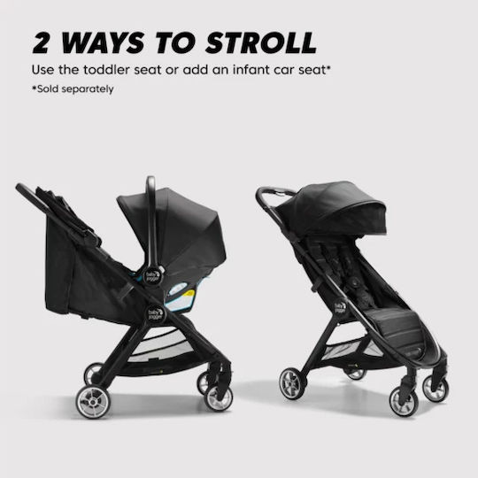 Baby Jogger City Tour 2 Adjustable Baby Stroller Suitable for Newborn Everett Green 6.5kg