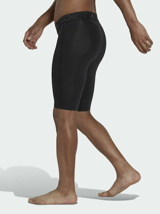 adidas Techfit Training Men's Sports Short Leggings Black