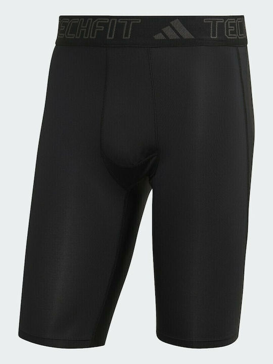 adidas Techfit Training Men's Sports Short Leggings Black