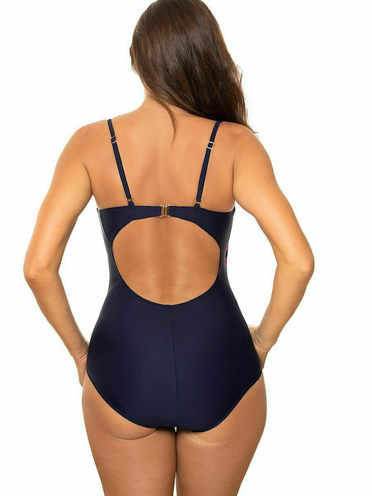 Marko One-Piece Swimsuit with Padding Fuchsia