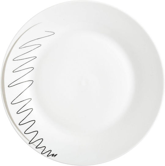 Secret de Gourmet Esquisse Σερβίτσιο Πιάτων από Πορσελάνη Λευκό 18τμχ
