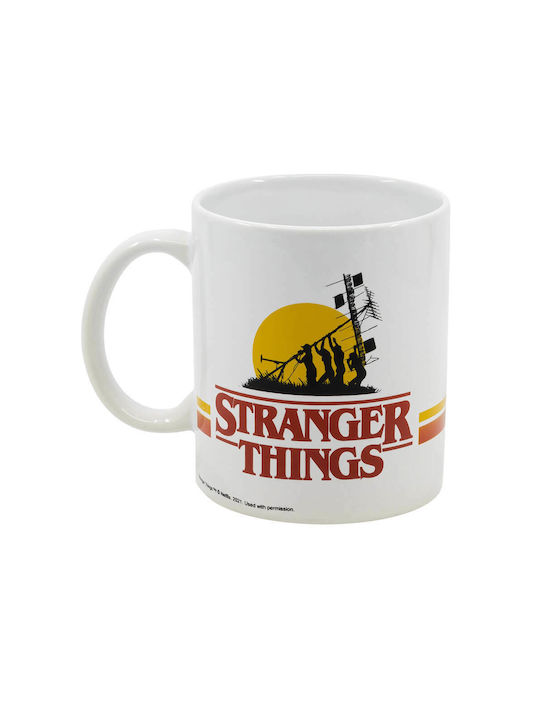 Stor Stranger Things - Hawkins Mug Ceramic Multicolored 325ml