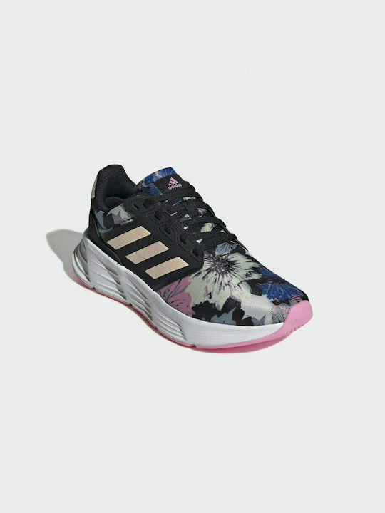 Adidas Galaxy 6 Γυναικεία Αθλητικά Παπούτσια Running Core Black / Bliss Orange / Bliss Pink