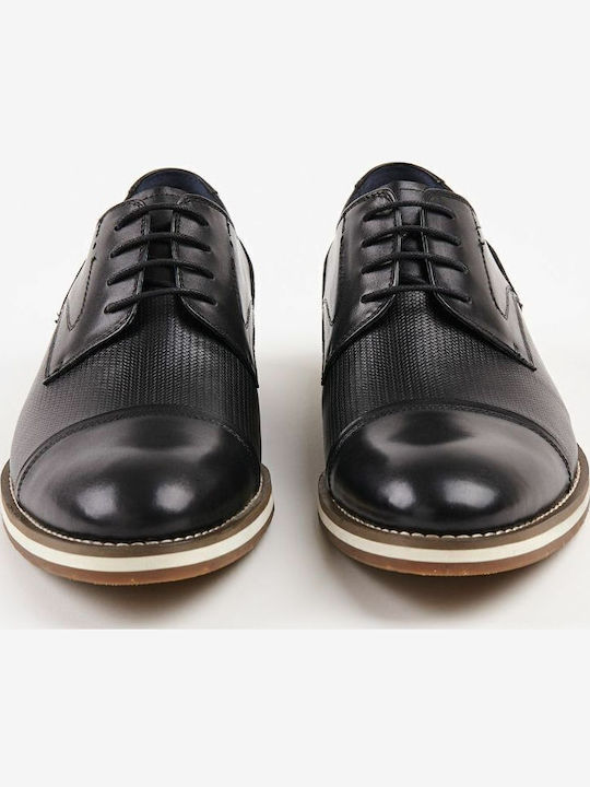 Men's Leather Casual Shoes Black