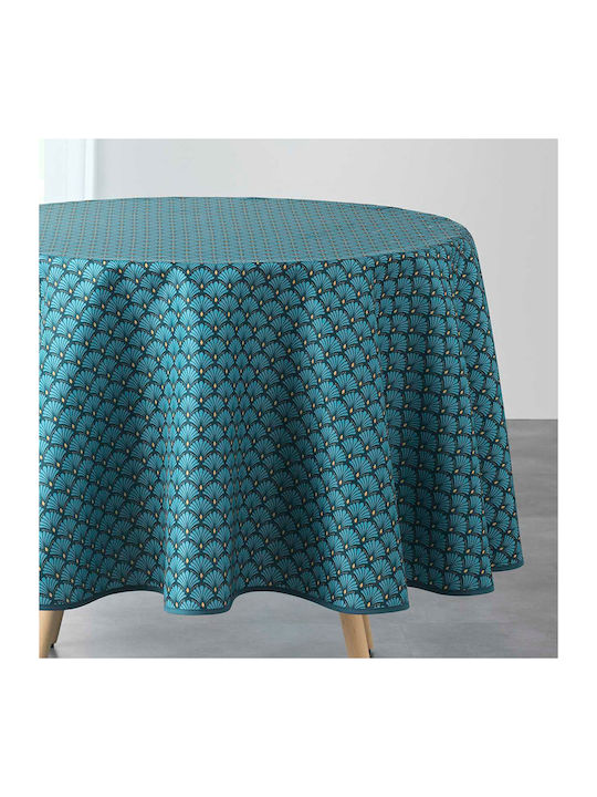 Rotunda Stain Resistant L-C Artchic Blue 180x180cm