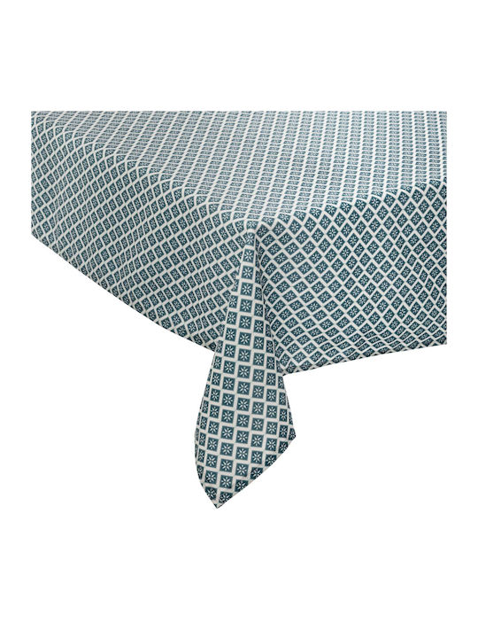 Tablecloth Stain Resistant A-S Tikal Blue 140x240cm