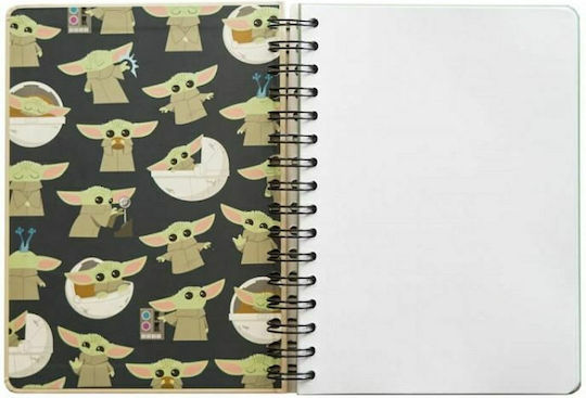 Grupo Erik Star Wars Notebook Spiral 90 Sheets A5 with Elastic Multicolour