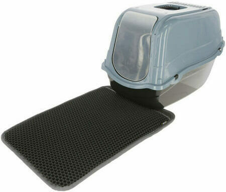 Kerbl Μαύρο Χαλάκι Τουαλέτας Γάτας 1τμχ Litter Box Mat Sieve 58.5x41cm