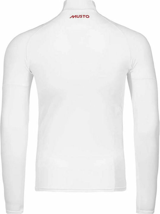 Musto Championship LS Rash Guard Αντηλιακή Μπλούζα White