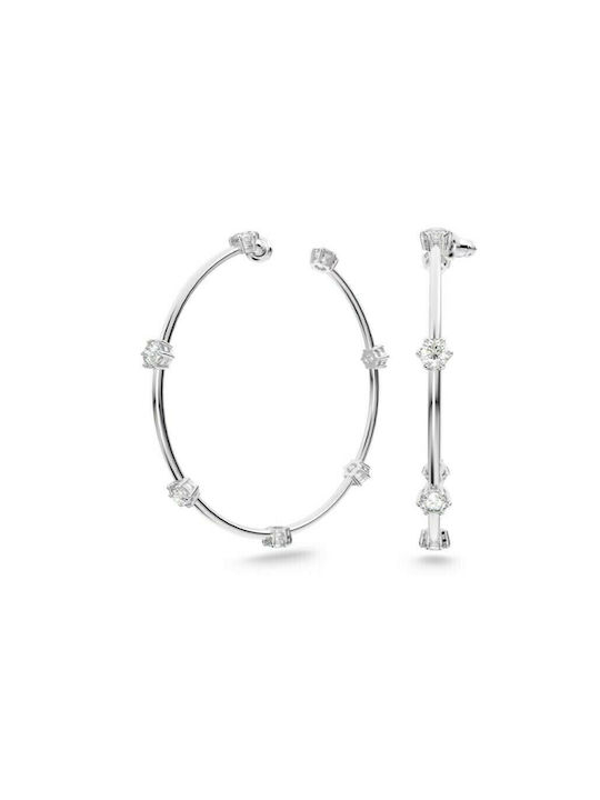 Swarovski Constella Ohrringe Creolen aus Silber mit Steinen