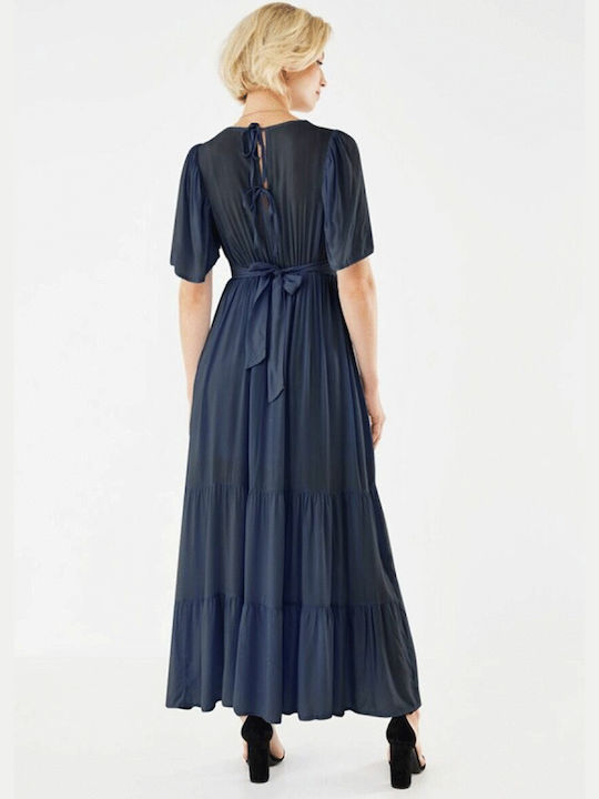 Mexx Summer Maxi Dress for Wedding / Baptism Dark Blue