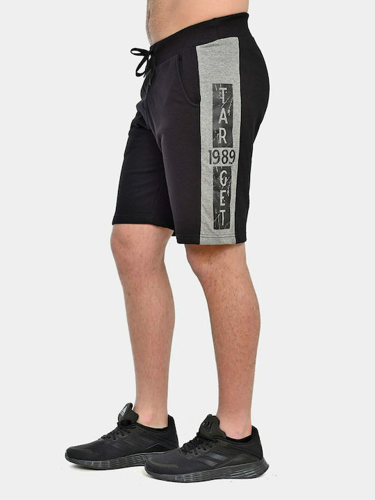 S21-57700 Men's Athletic Shorts Black / Grey