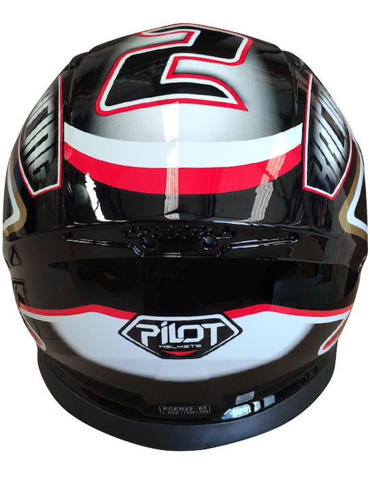 Pilot Snake SV Racing Motorcycle Helmet Full Face ECE 22.05 1500gr