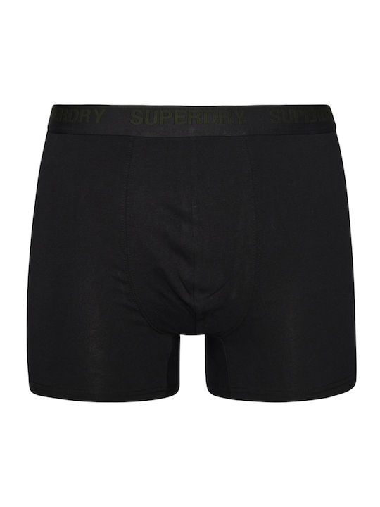 Men's Boxers Black / Olive / Grey Marl 3Pack
