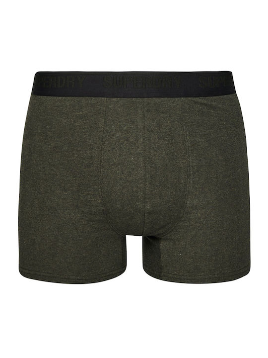 Men's Boxers Black / Olive / Grey Marl 3Pack