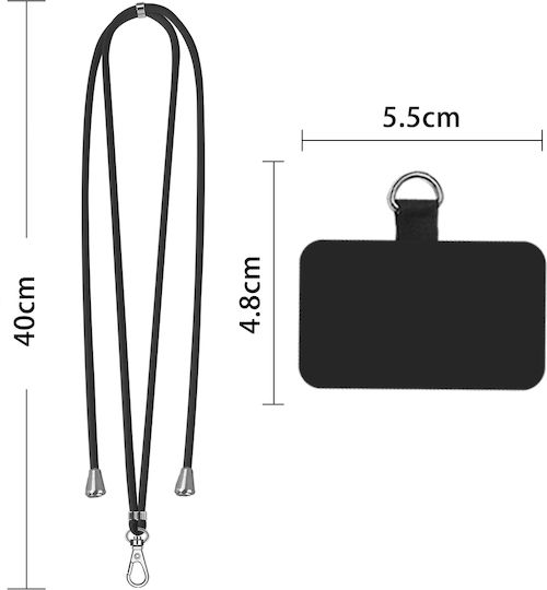 Sonique Lanyard Neck Strap for Mobile Pink