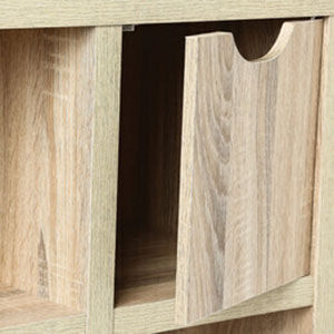 Bivoak Dulap de Sufragerie din Placă Aglomerată Sonoma Oak 60x29.5x95cm