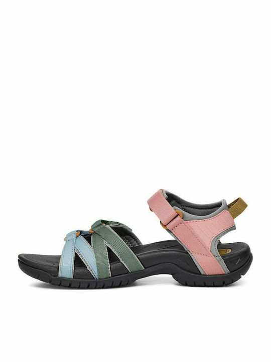 Leder Flache Sandalen für Damen Sportlich
