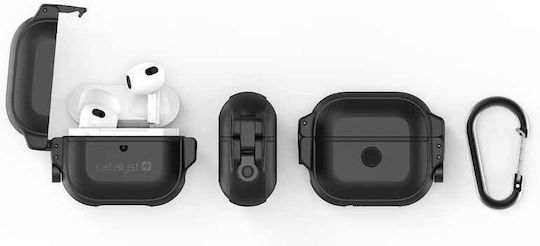 Catalyst Total Protection Husă cu cârlig în culoarea Negru pentru Apple AirPods 3
