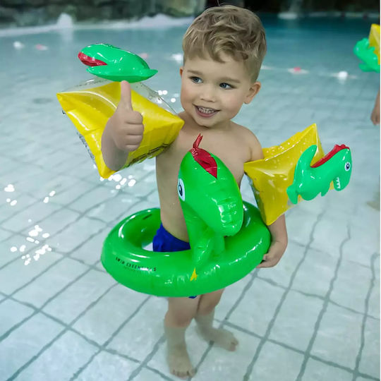 Swim Essentials Kinder Schwimmring mit Durchmesser 55cm. ab 3 Jahren Grün SWE-2020SE05