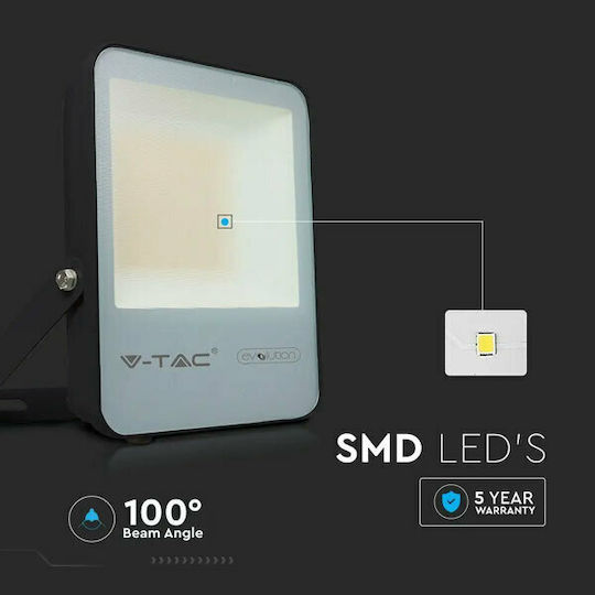 V-TAC Waterproof LED Floodlight 50W Cold White 6400K IP65