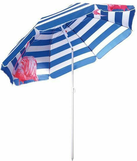 Nils NC7811 Ομπρέλα Θαλάσσης Διαμέτρου 1.6m Μπλε