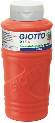 Giotto Colori a Dita Δακτυλομπογιά Κόκκινη 750ml