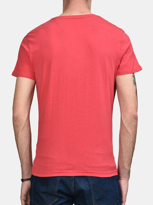 Polo Club Men's Short Sleeve T-shirt Coral