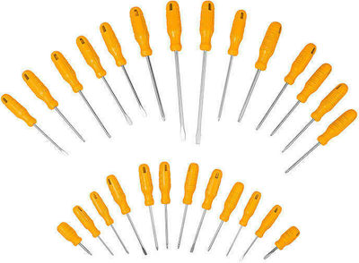 Ingco Set 26 Magnetic Screwdrivers