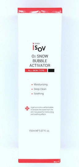 Isov O2 Snow Bubble Activator Liquid Cleansing Face 150ml