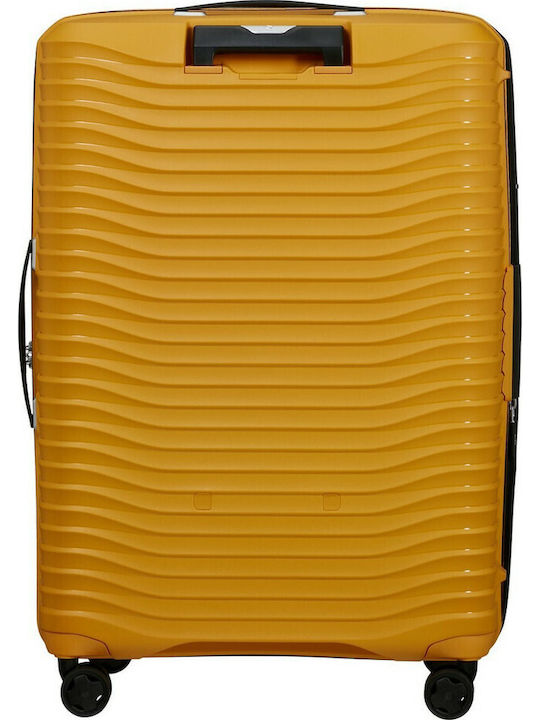 Samsonite Upscape Valiză Mare De Călătorie Tough Galbenă Cu 4 Roți Înălțime 75cm