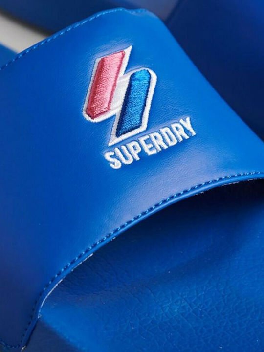 Superdry Code Essential Slapi bărbați Albastru