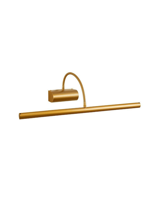 GloboStar Trois Modern Lamp Bathroom with Integrated LED and Natural White Light Copper 60x18cm