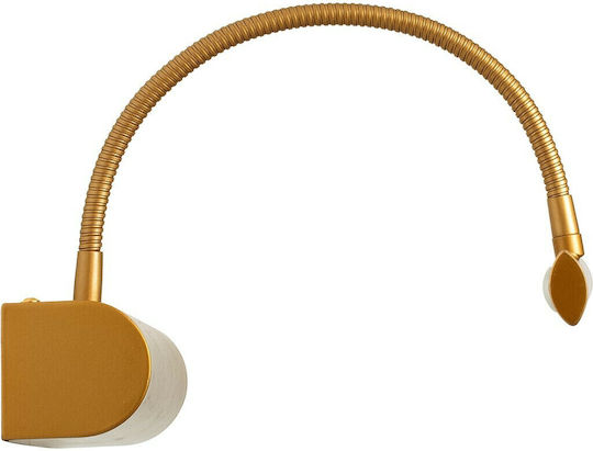 GloboStar Trois Modern Lamp Bathroom with Integrated LED and Natural White Light Copper 60x18cm